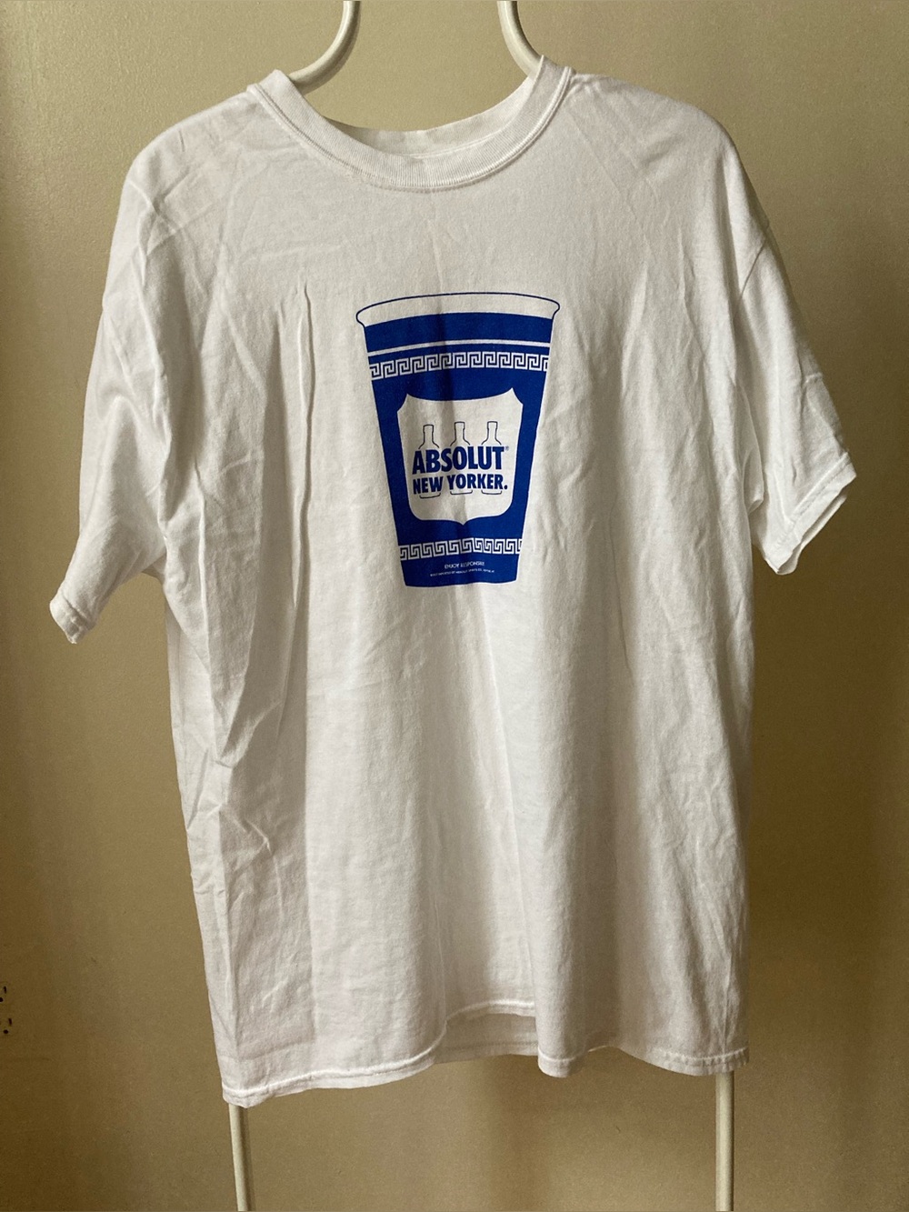 New Yorker White Graphic Tee